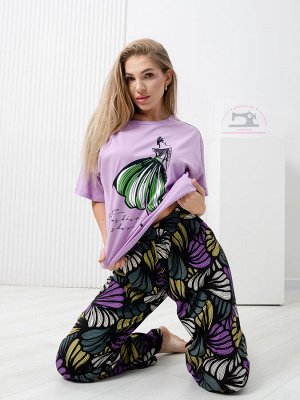 Костюм Женский Футболка + Брюки
