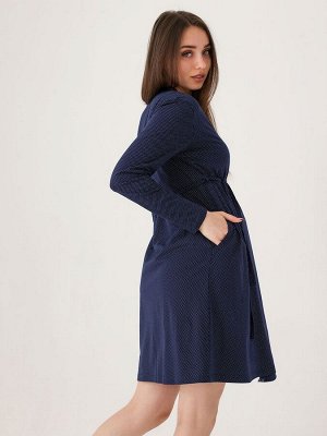 Комплект для беременных и кормящих женщин, темно-синий