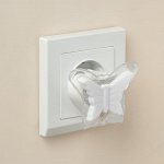 Ночник &quot;Бабочка&quot; пластик 5,5х7,5х6 см RISALUX