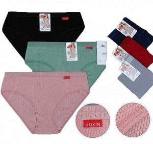 UO KIN Арт:8746 Трусы женские слипы 1шт (китай) | Бюджетное женское ...