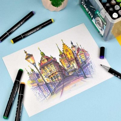 ФЕНИКС+ самая яркая канцелярия. Маркеры, ручки