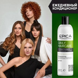 Кондиционер для роста волос с маслом семян конопли Epica Professional Volume Booster 250 мл Эпика