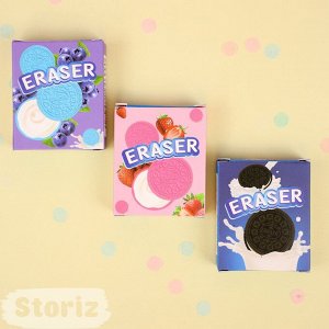 Стирательная резинка "Печенье" Eraser, в ассортименте 1шт