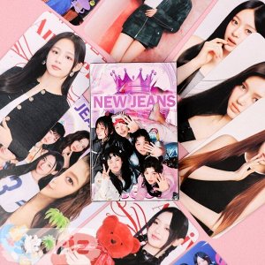 Набор картонных карточек "K-POP" NewJeans 30шт.