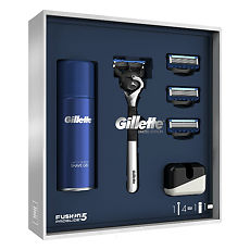 ПН GILLETTE FUSION Бритва с 3 смен касс+ Гель д\бритья Hydra Gel SensSkin (д\чувств кожи) 75мл