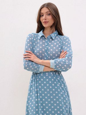 Платье женское в горошек, арт. 53158-1