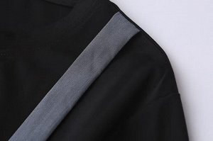Платье женское с коротким рукавом PLUS SIZE