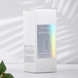 Набор диффузор ароматический "Aromame", белый чай, 500 мл, прямоугольная банка