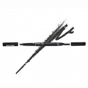 Автокарандаш для бровей натуральный цвет 01 черный Natural auto eyebrow pencil 01 Black K-box 1998