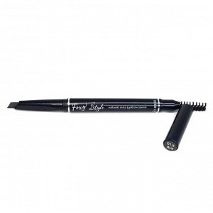 Автокарандаш для бровей натуральный цвет 01 черный Natural auto eyebrow pencil 01 Black K-box 1998