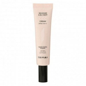 Антивозрастной ССС тональный крем с пептидами Trimay Re:cover 3-in-1 Pept CCC Cream SPF 50+PA+++