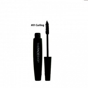 Стойкая тушь для ресниц 01 подкручивание Freshian Big Mascara Curling The Face Shop