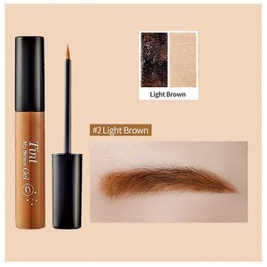 Водостойкий тинт гель для бровей светло коричневый Etude House Tint My Brows Gel № 2 Light Brown 5 гр
