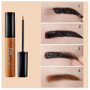 Водостойкий тинт гель для бровей светло коричневый Etude House Tint My Brows Gel № 2 Light Brown 5 гр
