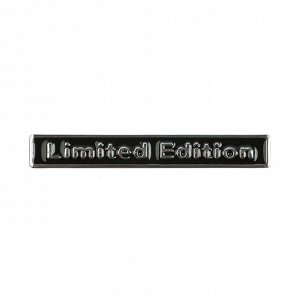 Наклейка Limited Edition TORSO, металлическая, 6.5x1 см, чёрная