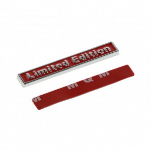 Наклейка Limited Edition TORSO, металлическая, 6.5x1 см, красная