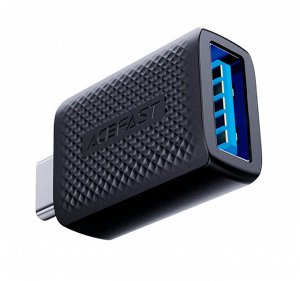 Переходник ACEFAST J1 с USB-A на Type-C OTG адаптер высокоскоростной 5.0Gbps