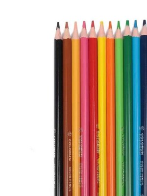 Карандаши цветные 12 цв ColoRun（deli）