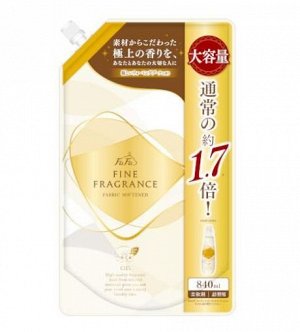 NS FaFa Антистатический кондиционер FaFa Fine Fragrance "Ciel" для белья с прохладным ароматом белых цветов 840 мл