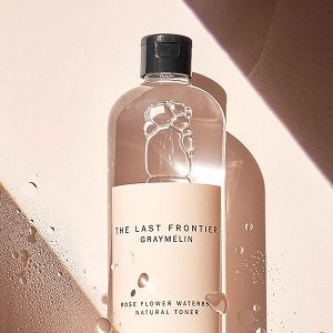 Тонер для лица с розовой водой Graymelin The Last Frontier Rose Flower Water 85% Natural Toner, 500мл