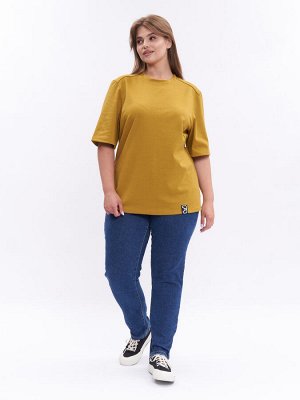 Футболка из трикотажа FU21506GRN67