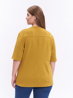 Футболка из трикотажа FU21506GRN67