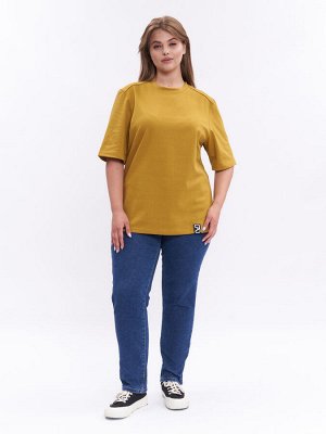 Футболка из трикотажа FU21506GRN67