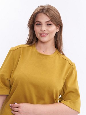 Футболка из трикотажа FU21506GRN67