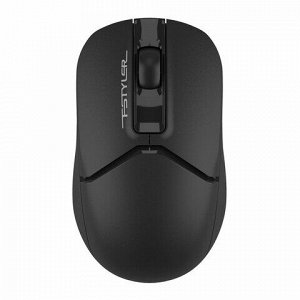 Мышь беспроводная с бесшумным кликом A4TECH Fstyler FG12S, USB, 3 кнопки, оптическая, 1454153