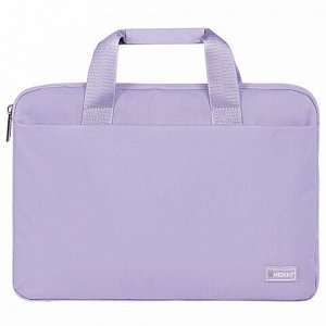 Сумка портфель HEIKKI ULTRA (ХЕЙКИ) с отделением для ноутбука 15,6", Lavender, лавандовая, 28х39х3 см, 272610