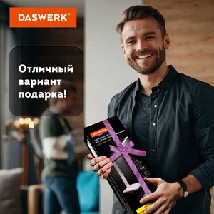 Настольная лампа / светильник с беспроводной зарядкой и таймером, LED, 6 Вт, белый, DASWERK, 238327