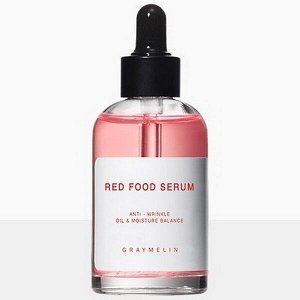 Антивозрастная сыворотка с экстрактами красных овощей и фруктов Graymelin Red Food Serum, 50мл