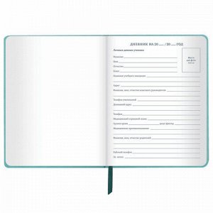 Дневник 1-11 класс 48 л., кожзам (твердая с поролоном), тиснение, аппликация, BRAUBERG, "Собачка", 106940