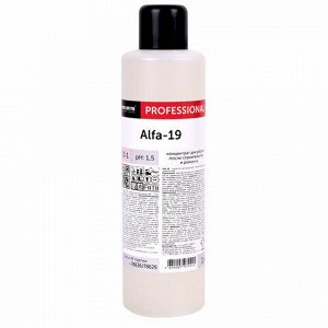 Средство для уборки после строительства, 1 л, PRO-BRITE ALFA-19, кислотное, концентрат, 013-1