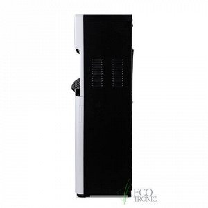 Кулер для воды ECOTRONIC K41-LX, напольный, НИЖНЯЯ ЗАГРУЗКА, нагрев/охлаждение, 3 крана, белый 11744