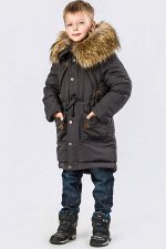 Парка для мальчика DT-8271-29 Графит