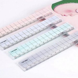 Линейка пластмассовая 30 см（deli）