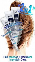 LADOR KERATIN  POWER GLUE Сыворотка-клей для посечённых кончиков волос 15ml