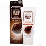 КR/М Маска-пленка JIGOTT Peel off pack Black Snail (&quot;Черная улитка&quot;, туба 180мл)