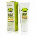 FarmStay Пенка д/умывания &quot;Олива&quot;  Olive Intensive Moisture Foam Cleanser, 100мл