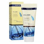 FarmStay Пенка д/умывания &quot;Коллаген&quot; Collagen Pure Cleansing Foam, 180мл