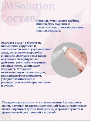 JMSolution Солнцезащитный спрей с экстрактом розы SPF50+PA++++ Glow Luminous Flower Sun Spray