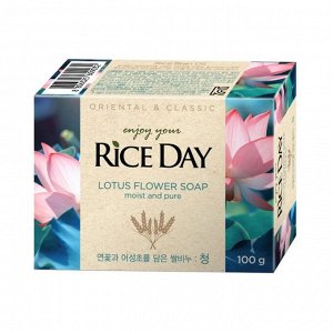 Мыло туалетное LION Korea Rice Day 100г Экстракт лотоса