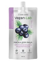 SKIN SHINE Vegan Lab Маска для лица ОМОЛАЖИВАЮЩАЯ И МОДЕЛИРУЮЩАЯ, Ламинария, ягоды асаи, коллаген, 100мл