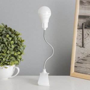 Лампа на прищепке «Свет» белый 13LED 1.5W провод USB 4x9x31.5 см RISALUX
