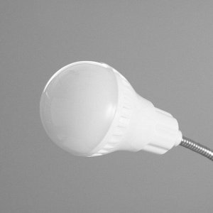 Лампа на прищепке «Свет» белый 13LED 1.5W провод USB 4?9?31.5 см RISALUX
