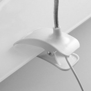 Лампа на прищепке «Свет» белый 13LED 1.5W провод USB 4x9x31.5 см RISALUX