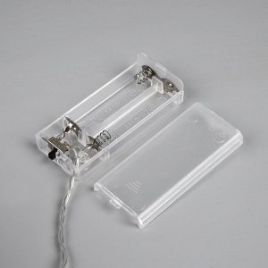Фигура акрил. «Дед Мороз» 15 см, 10LED, AAx2 (не в компл.), свечение белое