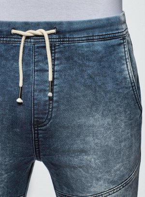 Шорты джинсовые с завязками