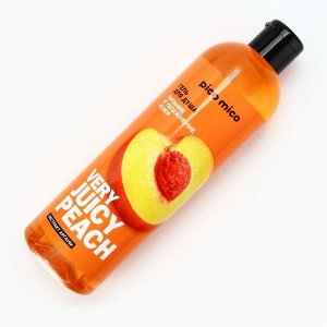 Гель для душа женский Very juicy peach, 400 мл, аромат персика, PICO MICO